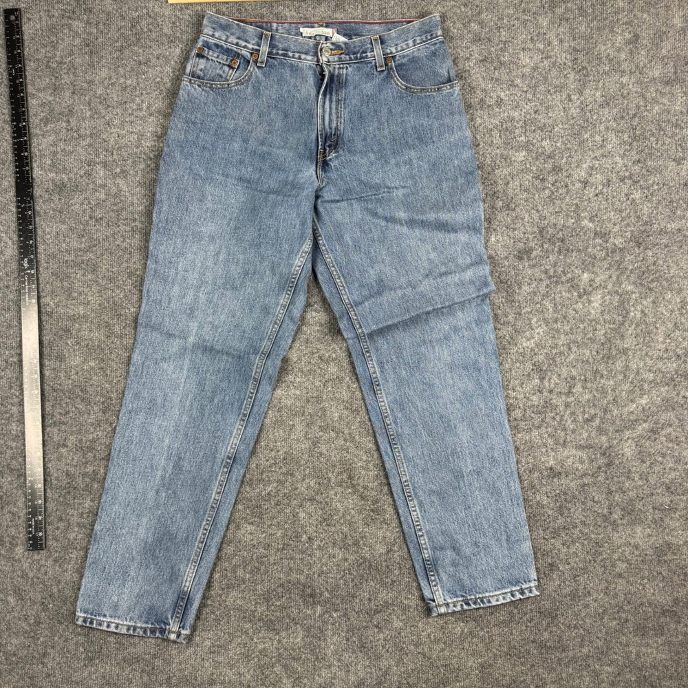 Levi's Jeans‎ Womens Size 12 M 550 Relaxed Fit Tapered Blue Medium Wash Denim